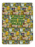 BRIEF INSANITY's Pickle Throw Blanket