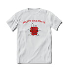 Snoopy Happy Holidays Short Sleeve T-Shirt