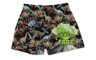 BRIEF INSANITY's Jurassic Fart Dinosaurs Boxer Shorts