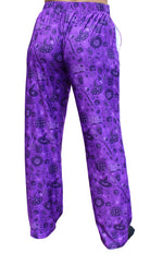 Drink Up Witches Pajama Lounge Pants back view on model (waist down)