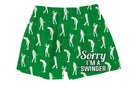 BRIEF INSANITY Sorry I'm A Swinger Boxer Shorts