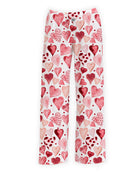 BRIEF INSANITY Red Painted Hears Lounge Pants