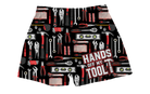 BRIEF INSANITY's Hands Off My Tools Boxer Shorts