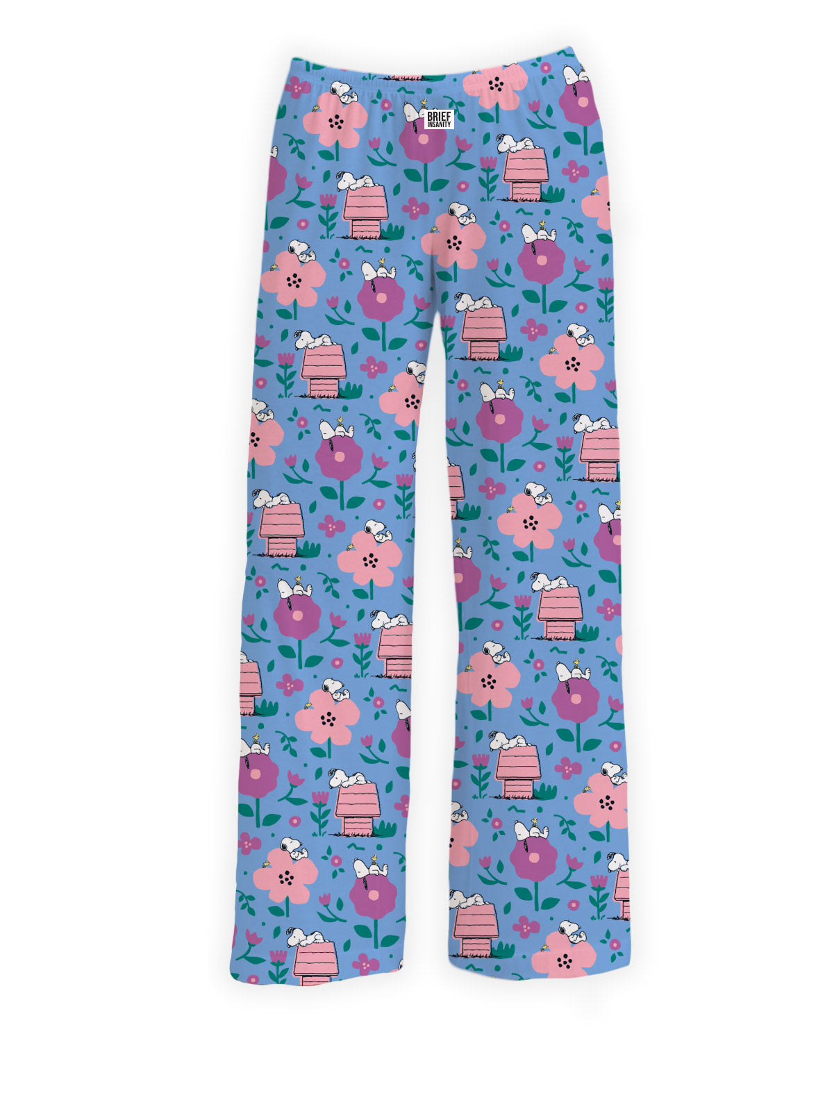 Snoopy Pink Flowers Lounge Pants