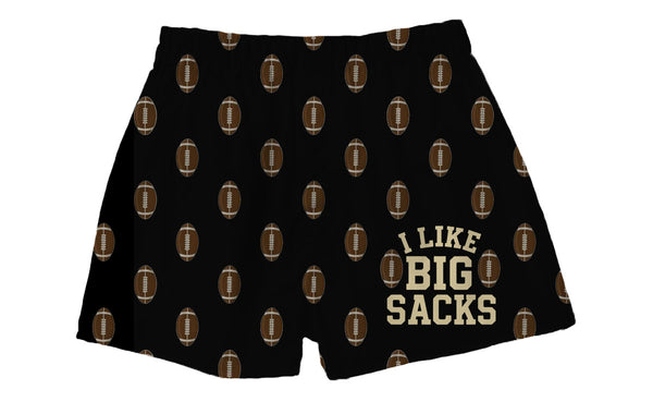 I Like Big Sacks Football Boxers