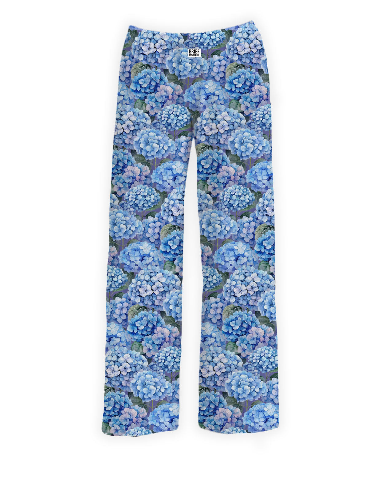 Blue Hydrangea Lounge Pants