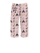 BRIEF INSANITY Cutie Pie Animal Kids Lounge Pants