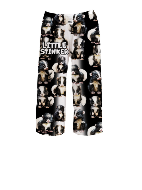 Briefly Kids | Little Stinker Skunk Lounge Pants | Brief Insanity