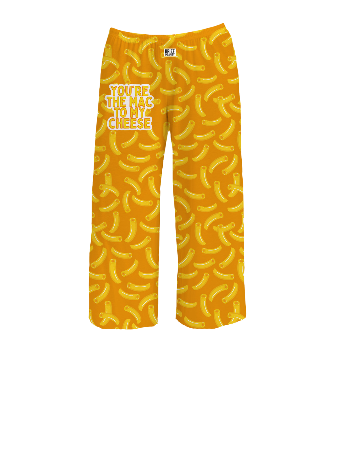 BRIEF INSANITY Mac o My Cheese Kids Lounge Pants