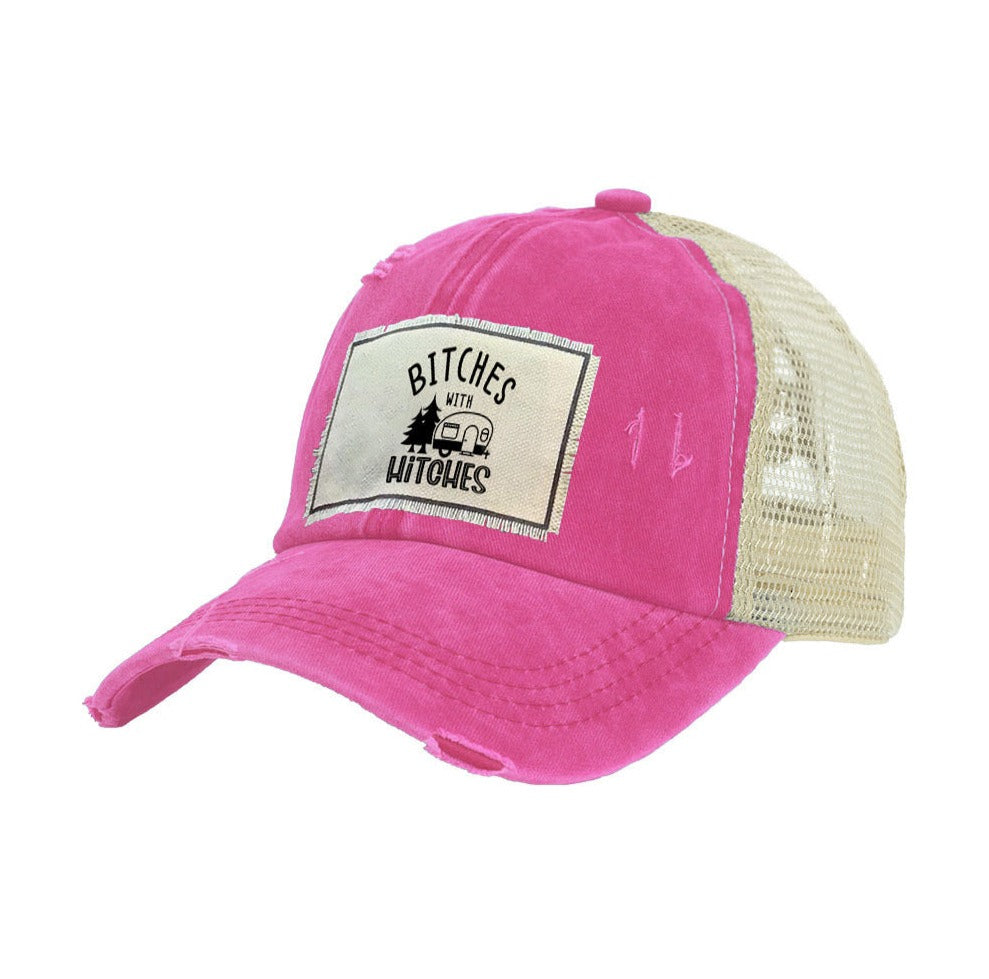 BRIEF INSANITY Vintage Distressed Trucker Adult Hat