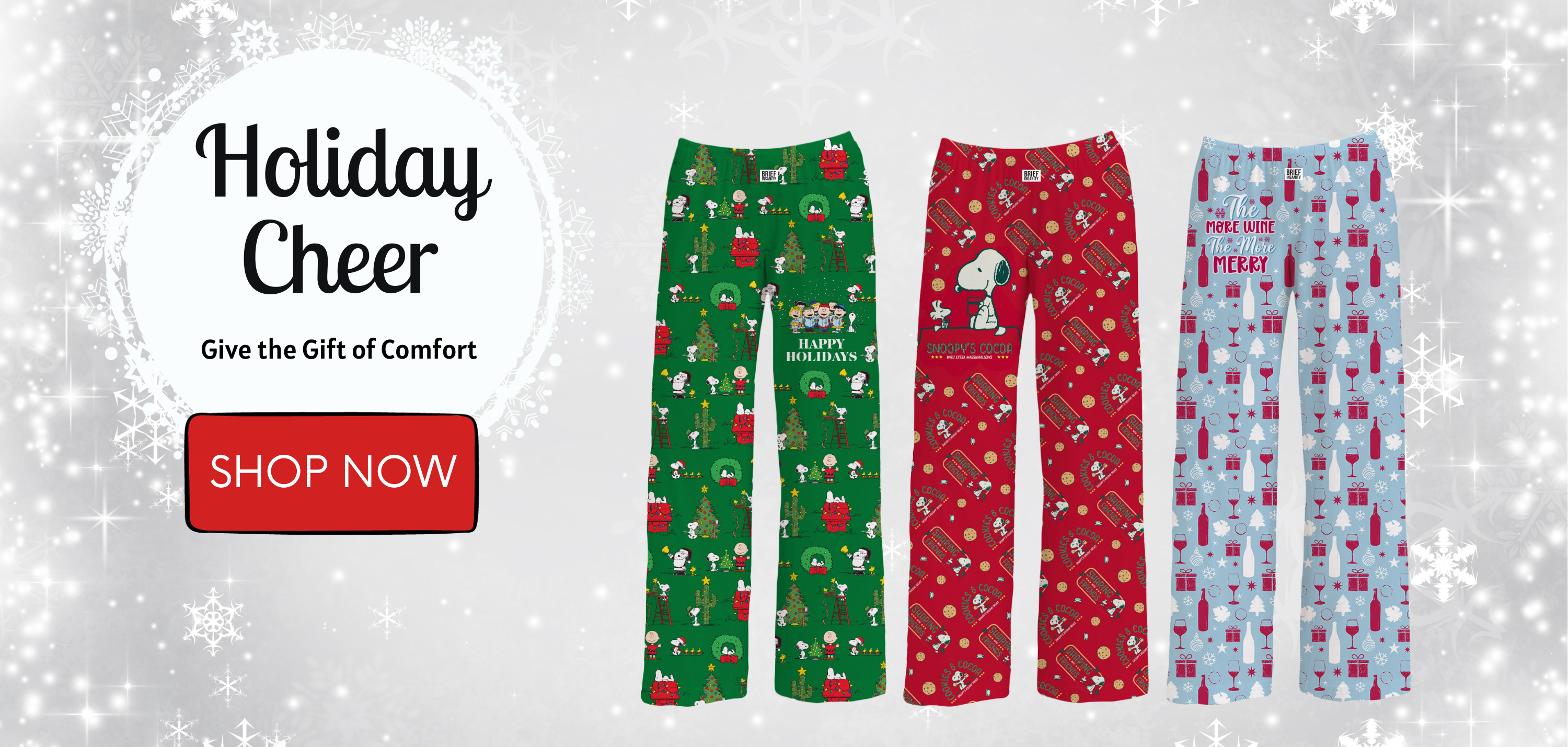 BRIEF INSANITY Christmas & Holiday Designs