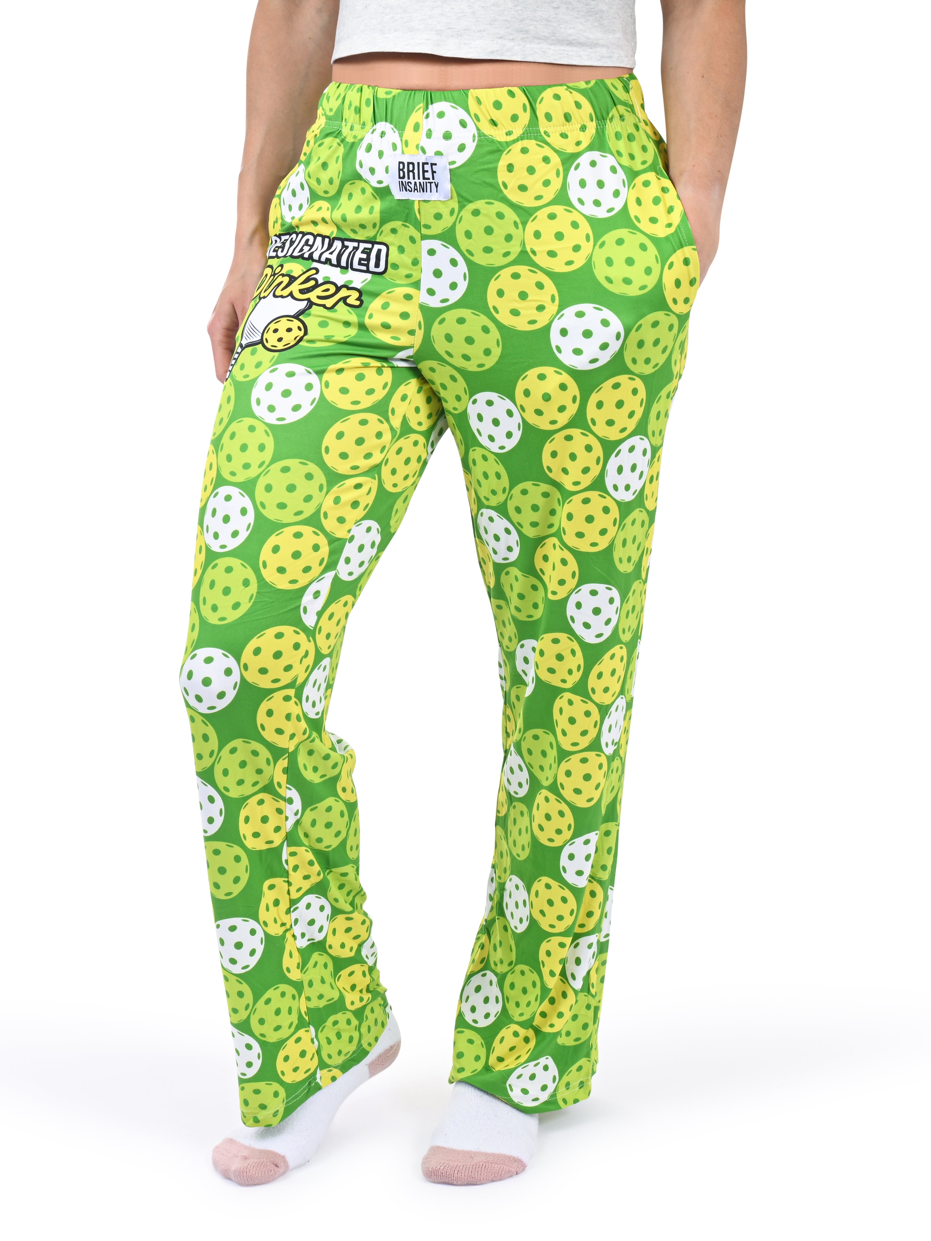 Pickleball Lounge Pants side angle view