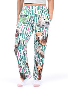 Not My Prob-Llama Pajama Pants side angle view