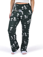 Snoopy Golf Pajama Pants side angle view