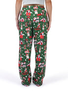 Here Comes Santa Paws Lounge Pants back view
