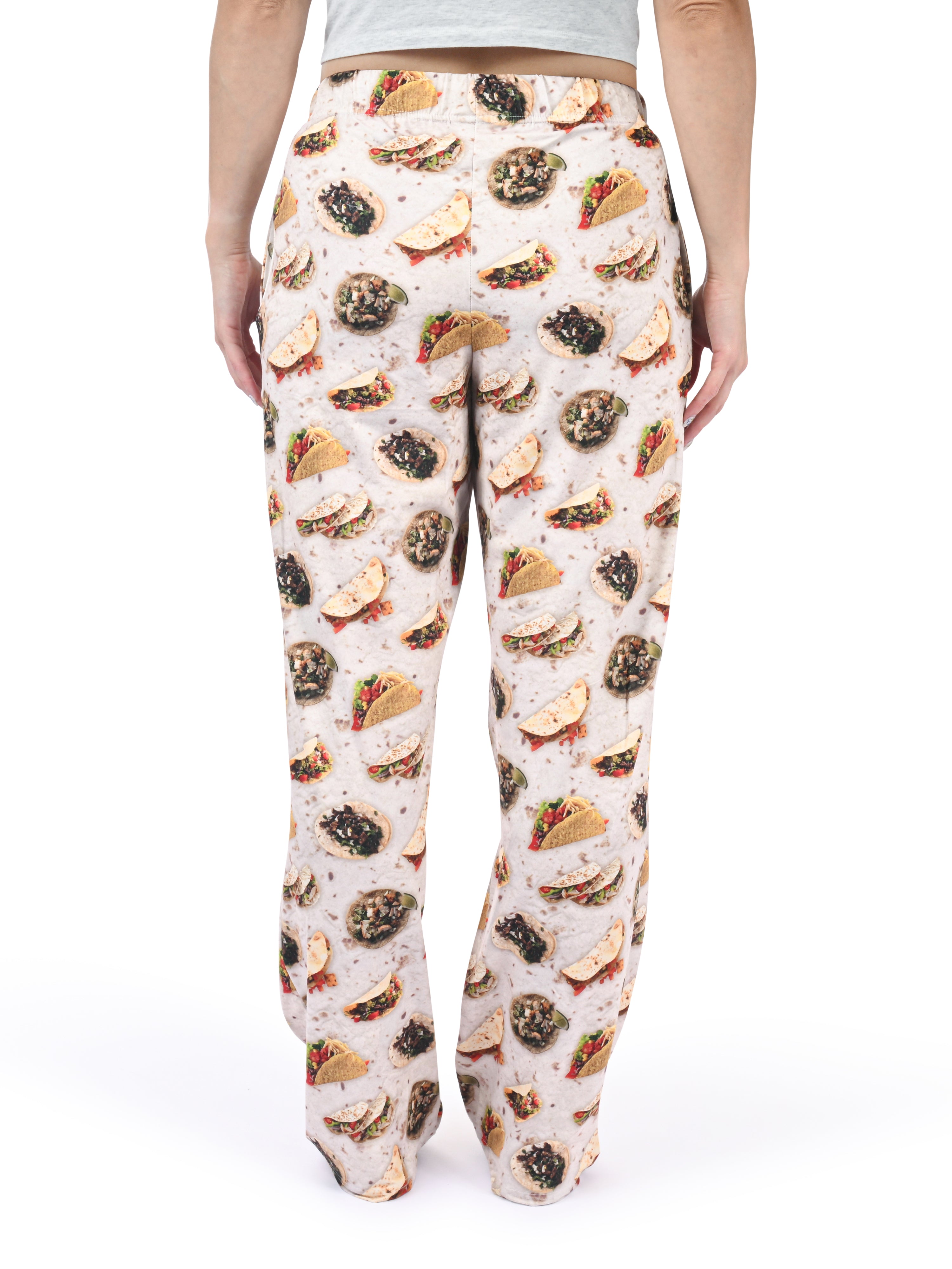 Life Is Better with Tacos Pajama Pants back view