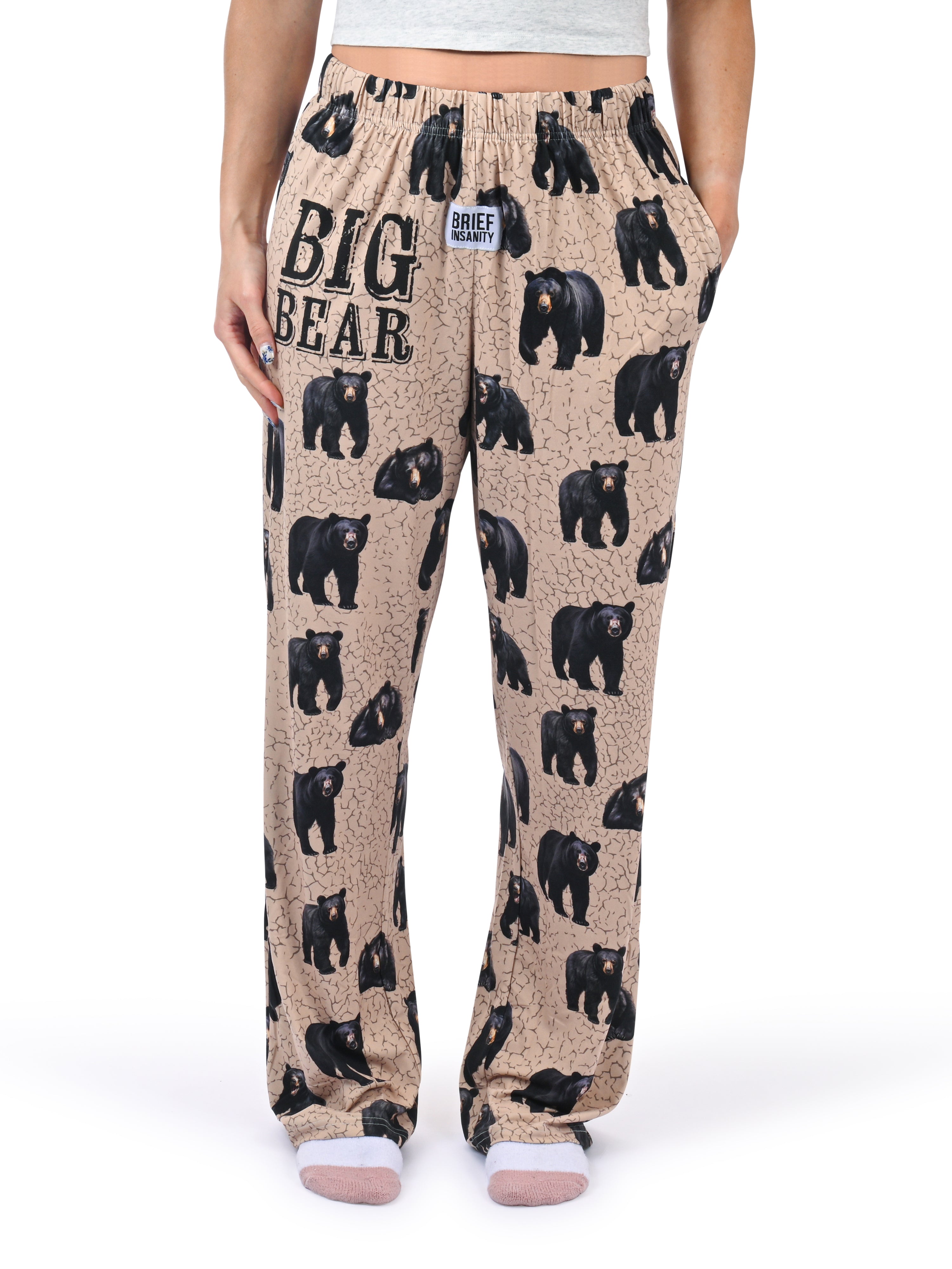 Big Bear Pajama Pants front view