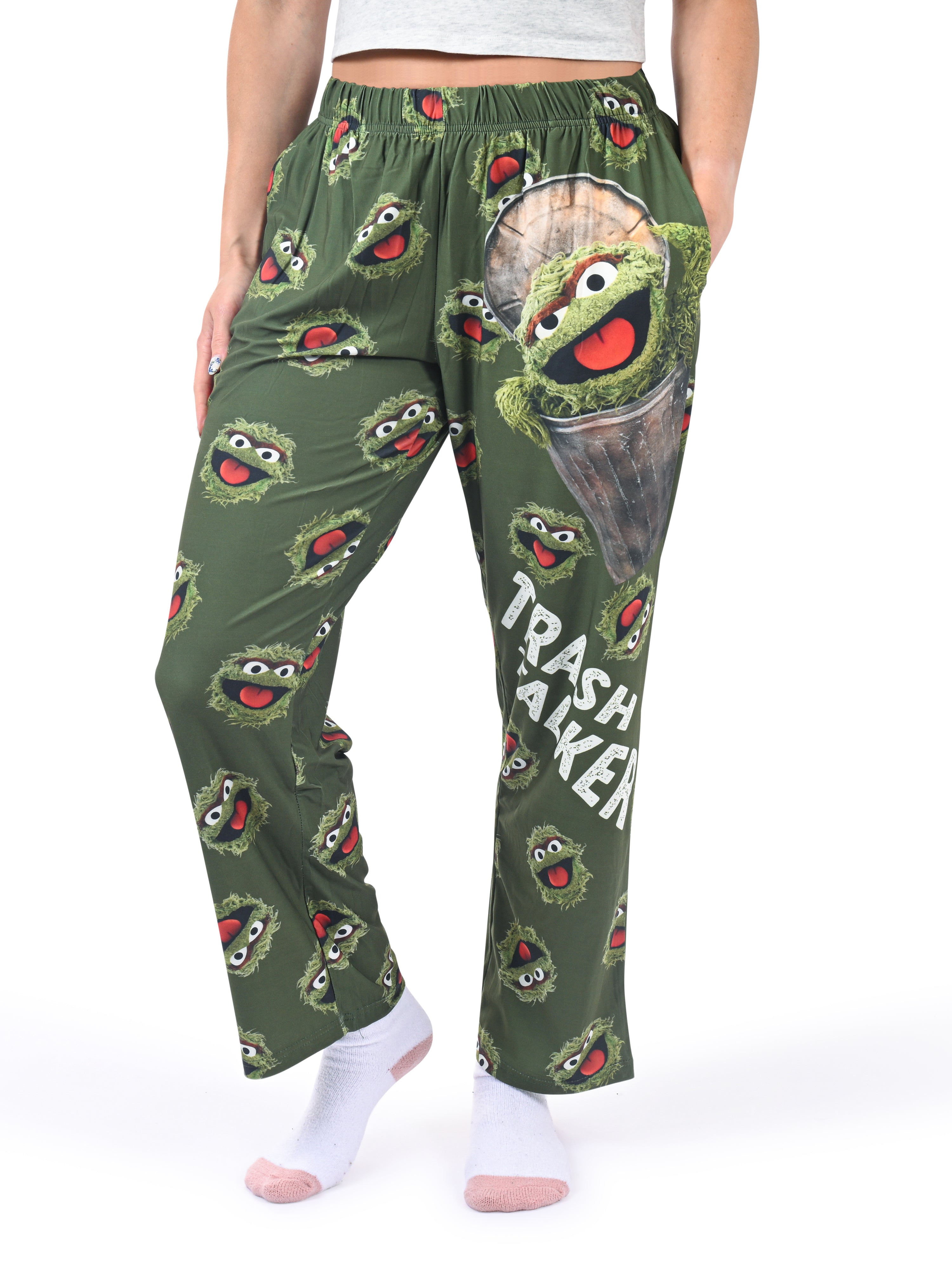 Sesame Street | Trash Talker Lounge Pants side angle view