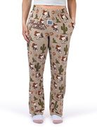 Snoopy Howdy Pajama Pants front view