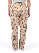 Snoopy Howdy Pajama Pants back view