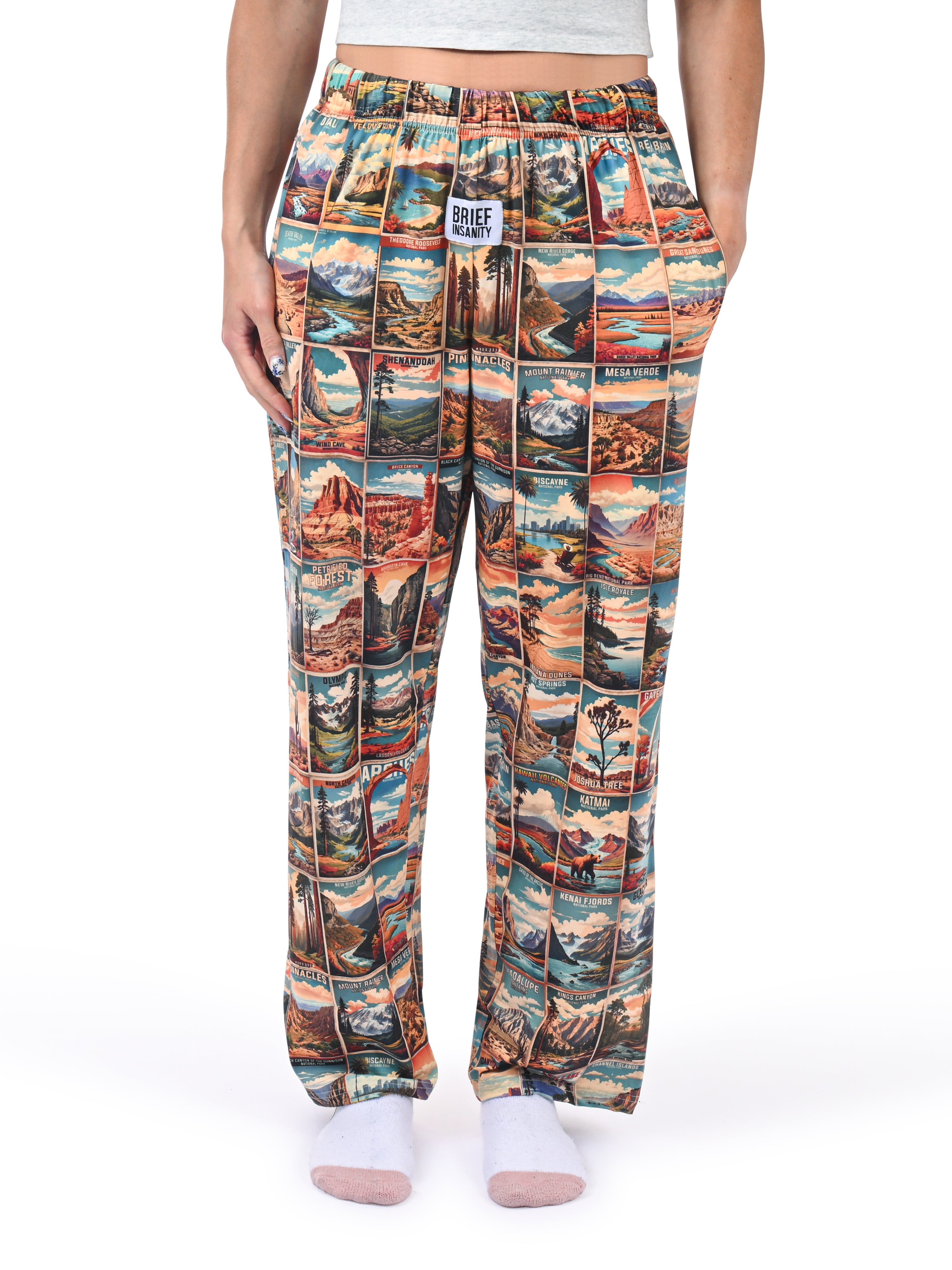 Parks of America 2 Pajama Pants front view