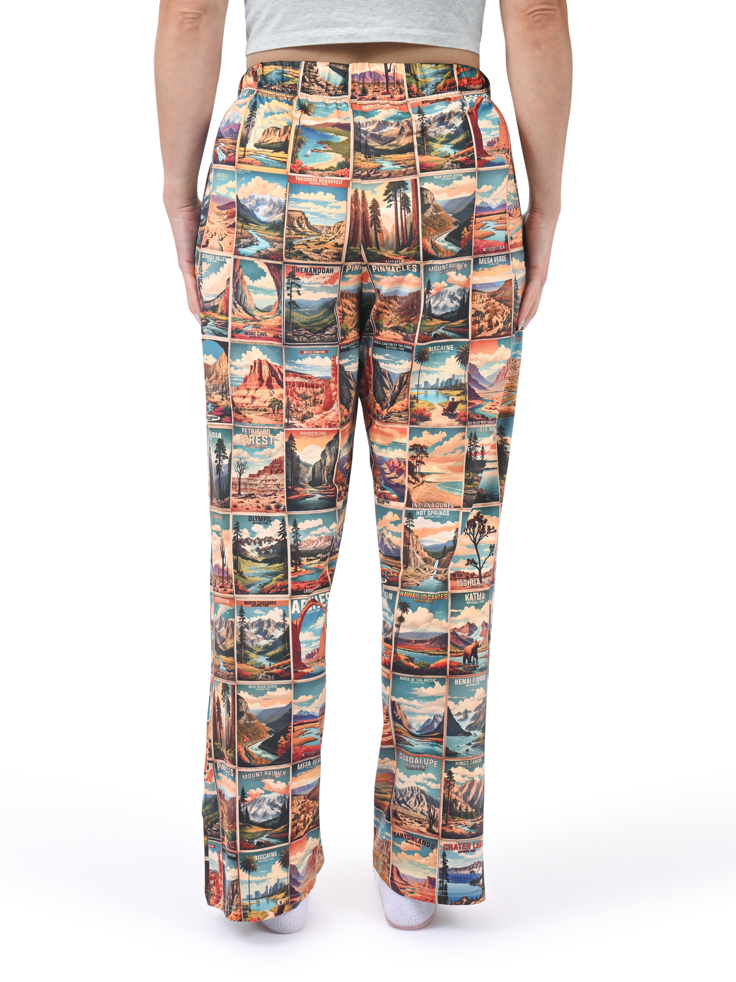 Parks of America 2 Pajama Pants back view