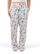 Snoopy Party Pajama Pants front view