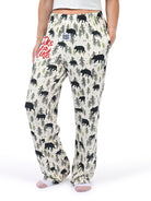 Take a Hike Bear Lounge Pants side angle view