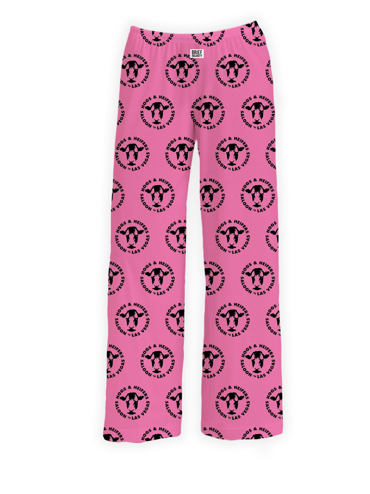 Hogs & Heifers Saloon Las Vegas Pajama Pants (Pink)