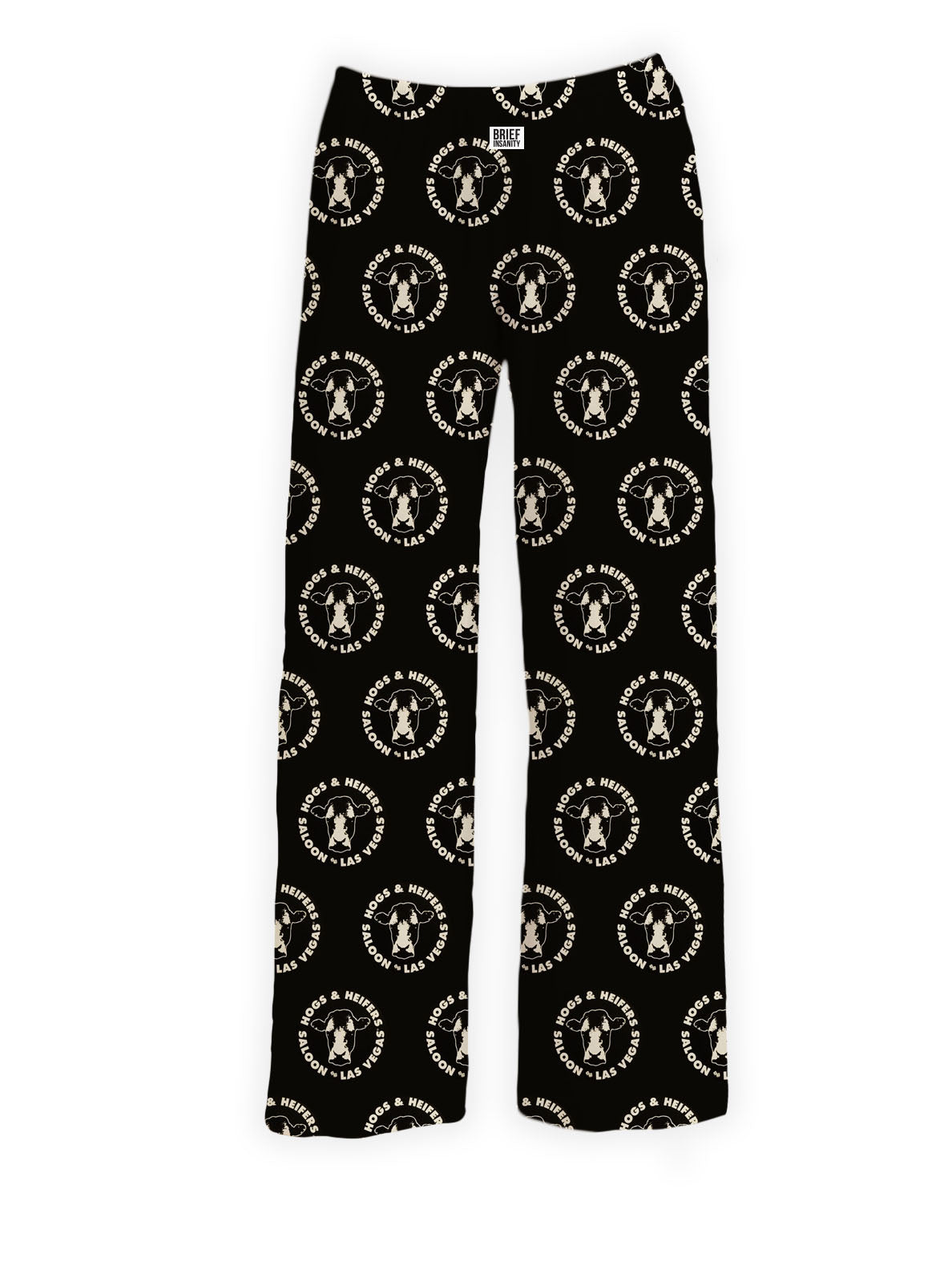 Hogs & Heifers Saloon Las Vegas Pajama Pants (Black)