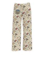Harry Potter pajama pants with Hogwarts castle, Hogwarts Express, and magical symbols print – Warner Bros. Discovery