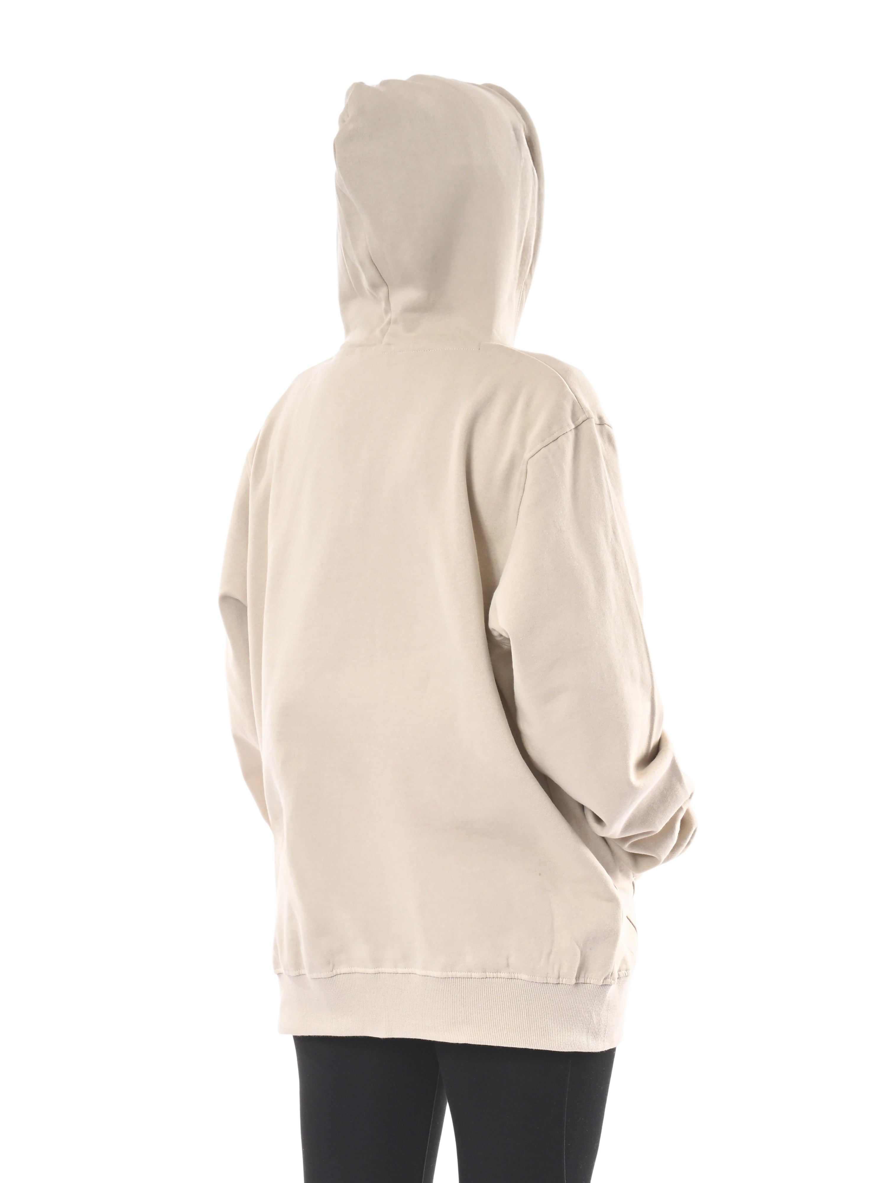 Booktrovert Hoodie side back view