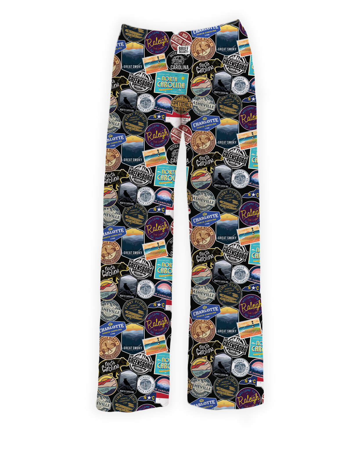 North Carolina Sticker Lounge Pants