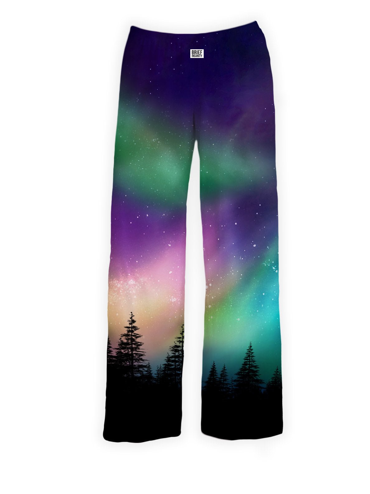 BRIEF INSANITY Northern Lights Pajama Lounge Pants