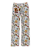 Scooby Snacks pajama pants featuring Scooby-Doo, snack graphics, and bright colorful designs – Warner Bros. Discovery
