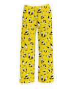 Bright yellow Tweety Bird pajama pants with all-over Tweety facial expressions – Warner Bros. Discovery