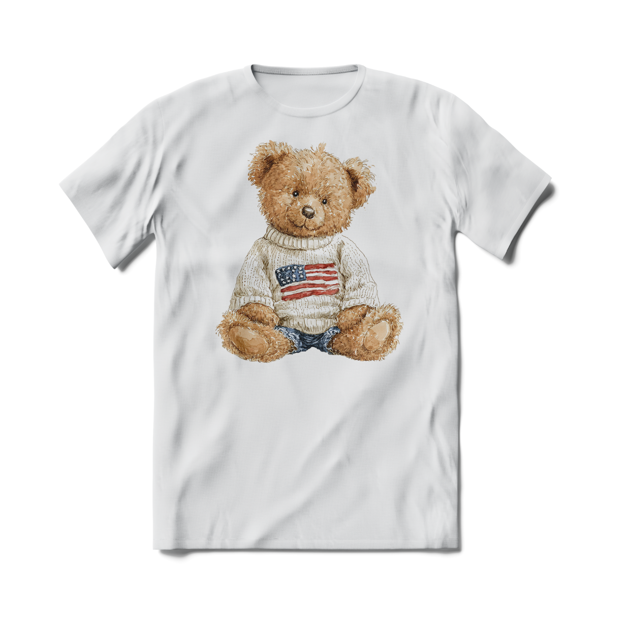 USA Teddy Bear T-Shirt