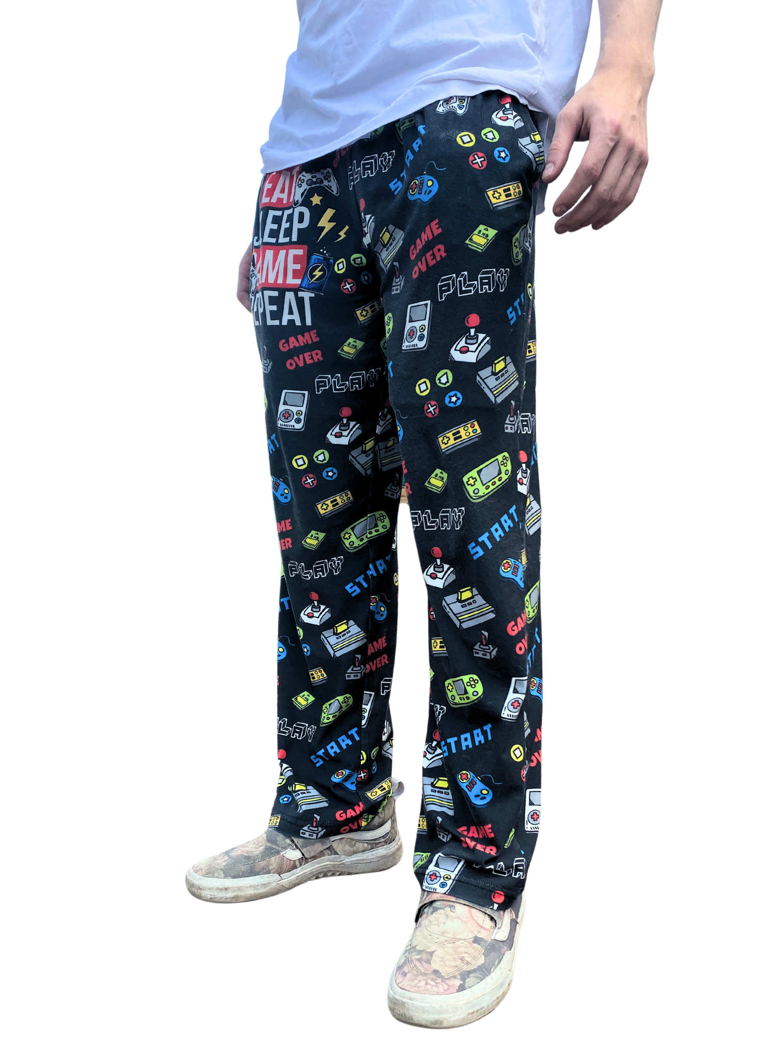 Eat, Sleep, Game, Repeat Lounge Pants