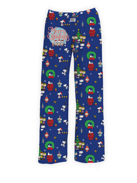 Snoopy & Friends Xmas Lounge Pants | Brief Insanity | Brief Insanity