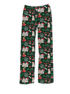 Festive Chalkboard Dog Lounge Pants