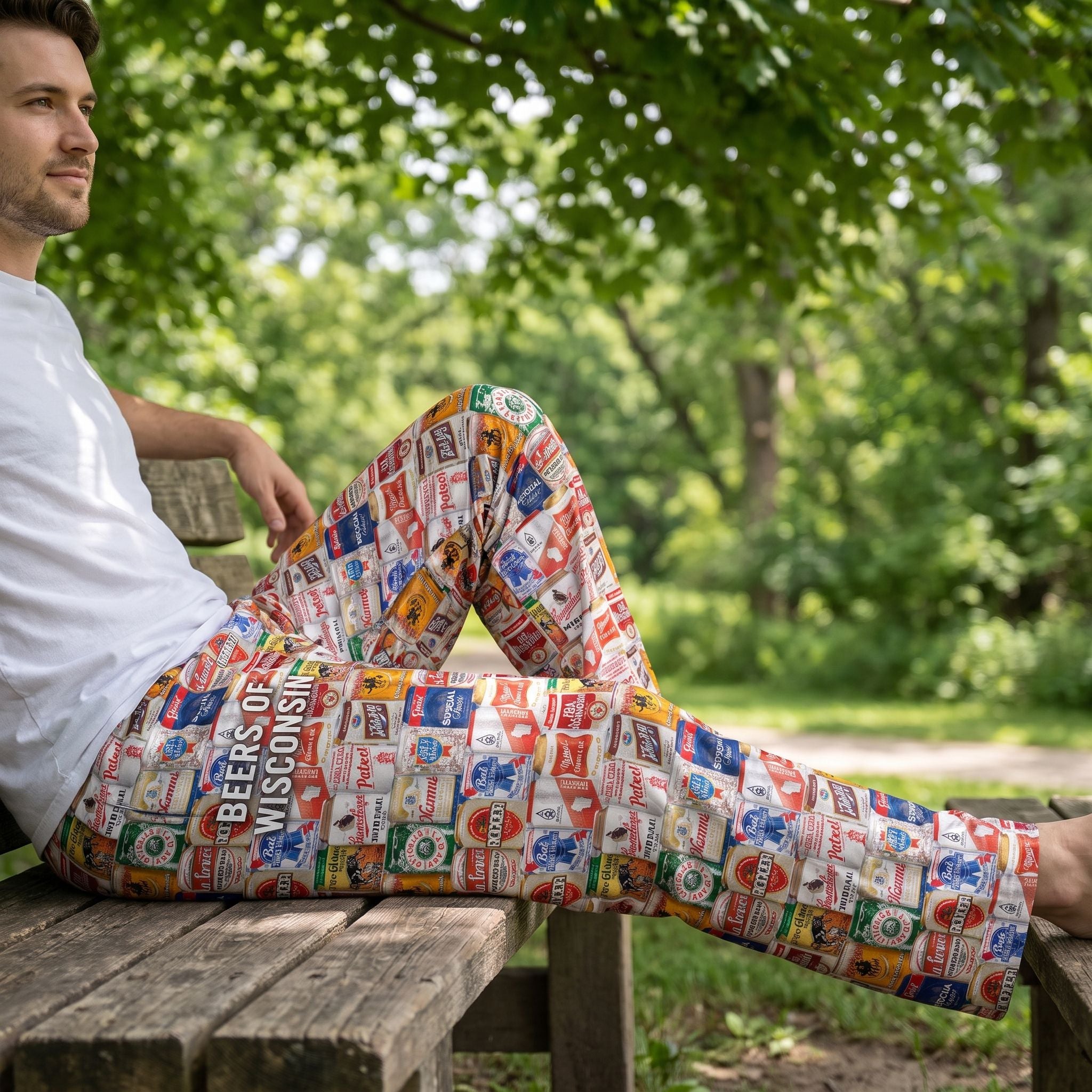 Beers of Wisconsin Pajama Pants | Brief Insanity