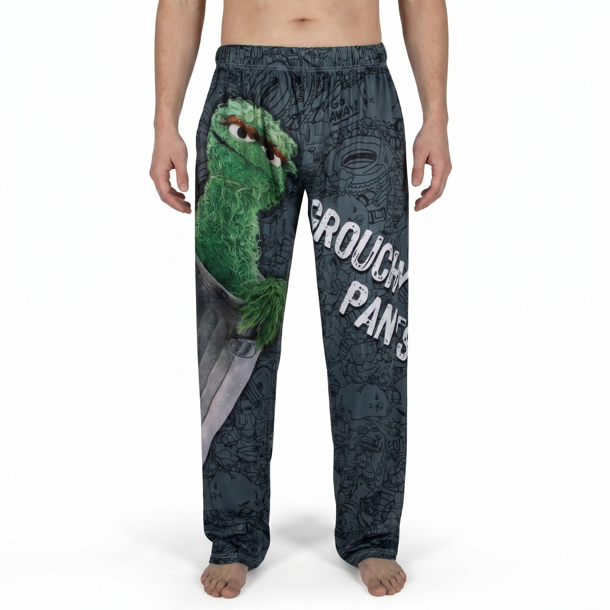 ahh real monsters pajama pants Sesame Street Cookie Monster Pajama Pants | Brief Insanity