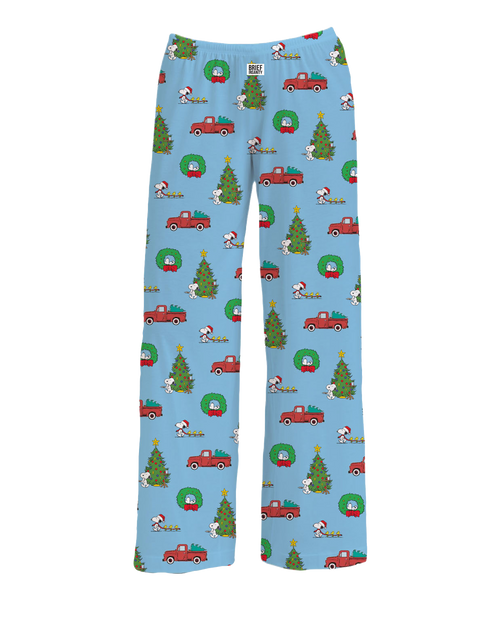Snoopy Holiday Truck Christmas Pajama Pants | Brief Insanity Snoopy Holiday Truck Christmas Pajama Pants | Brief Insanity