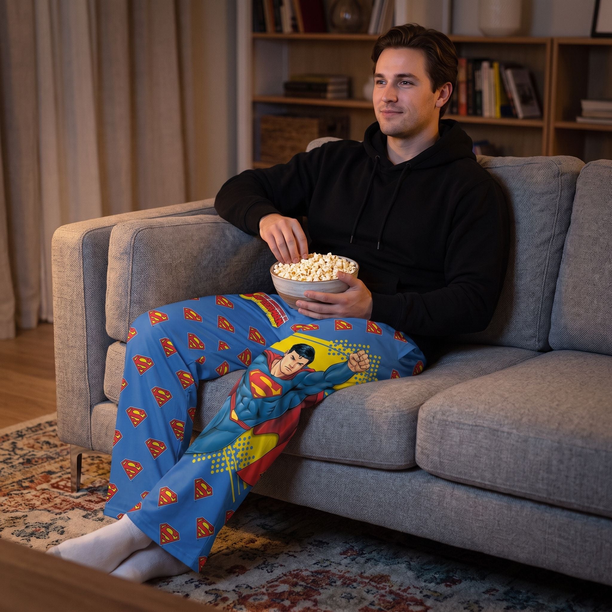 Superman Man of Steel Pajama Pants – Brief Insanity