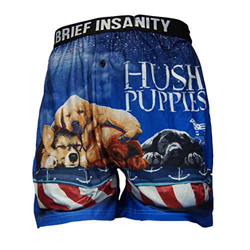 BRIEF INSANITY Hush Puppies Boxer Shorts