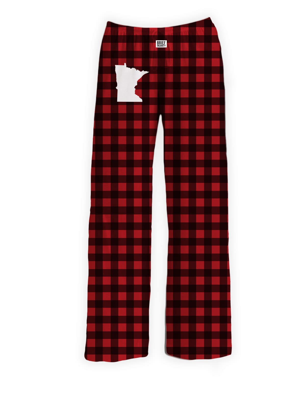 BRIEF INSANITY Minnesota Plaid Pajama Pants