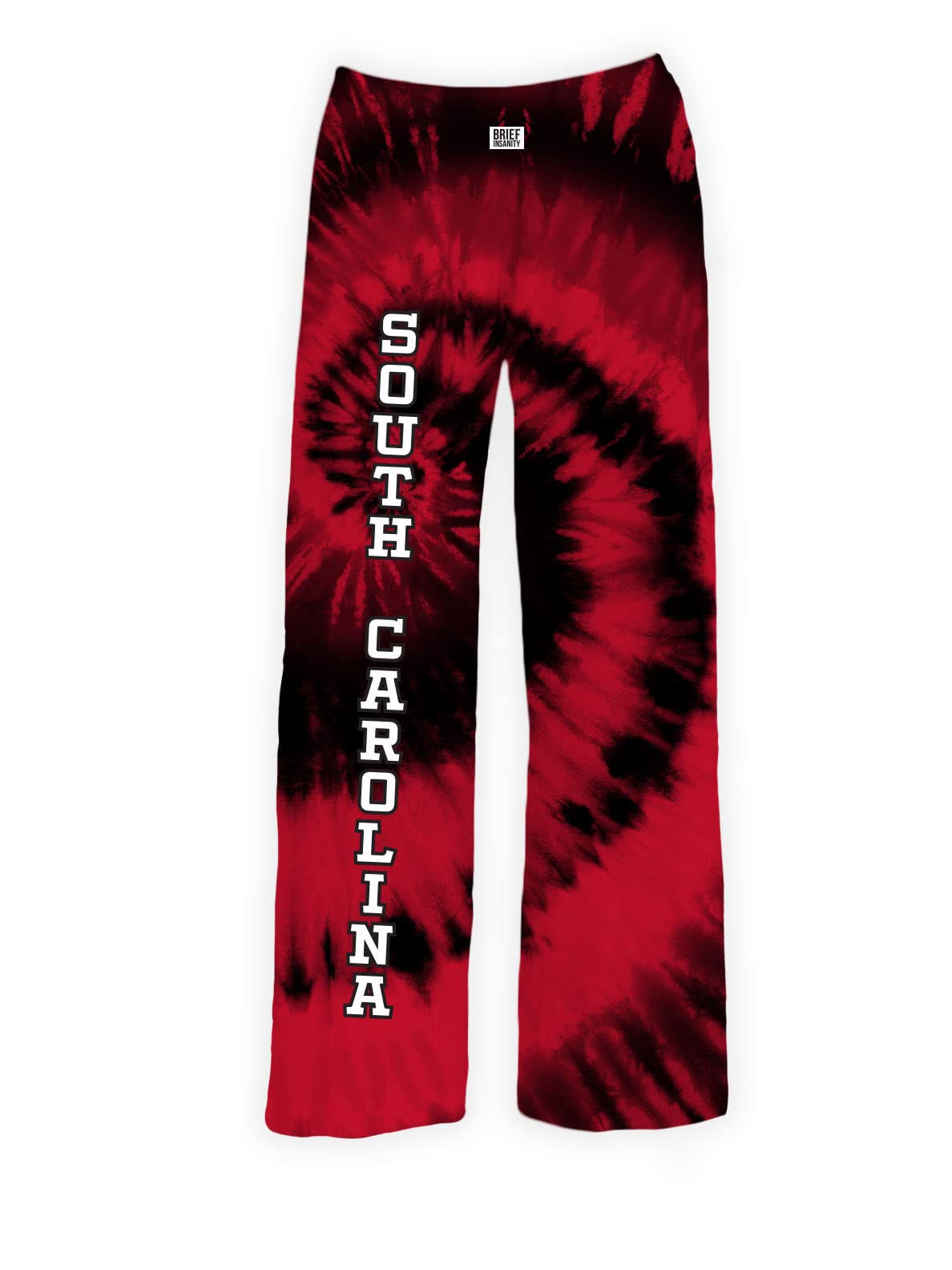 BRIEF INSANITY South Carolina Tie-Dye Pajama Pants
