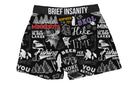 BRIEF INSANITY Minnesota Chalk Boxer Shorts