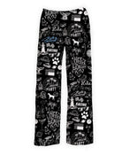 BRIEF INSANITY North Carolina Chalkboard Pajama Pants