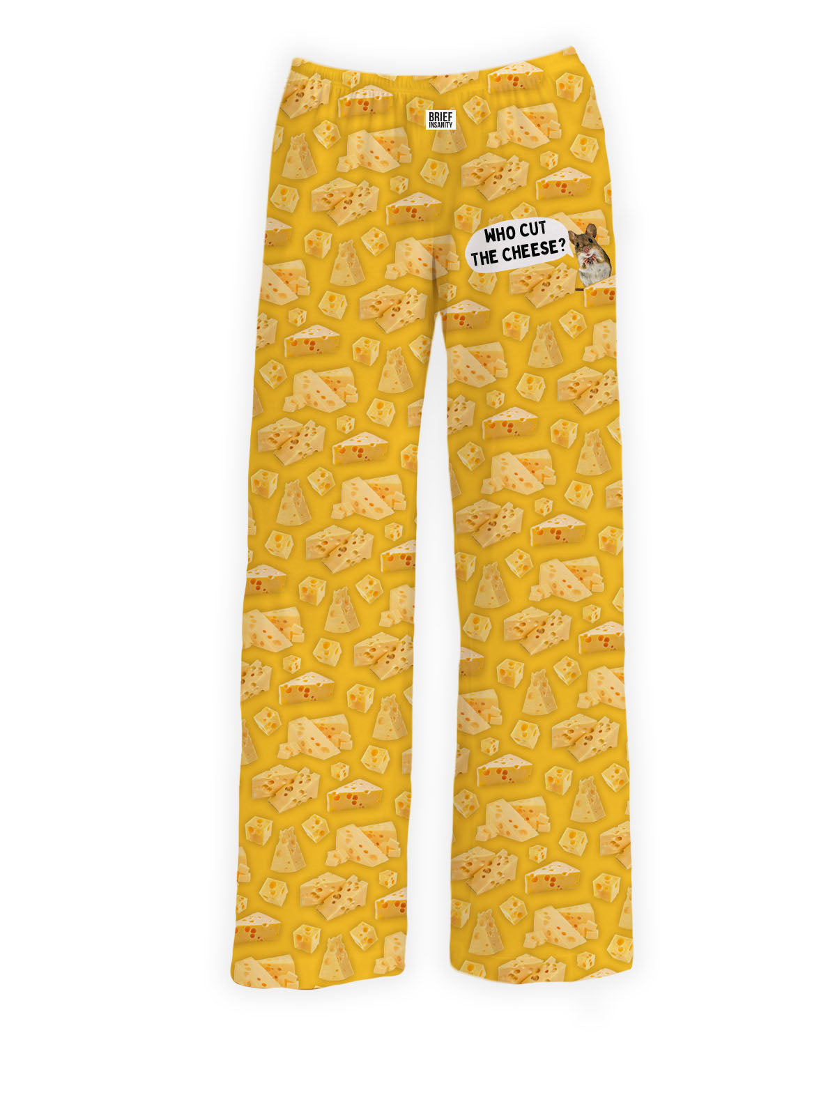 BRIEF INSANITY Who Cut the Cheese Pajama Lounge Pants